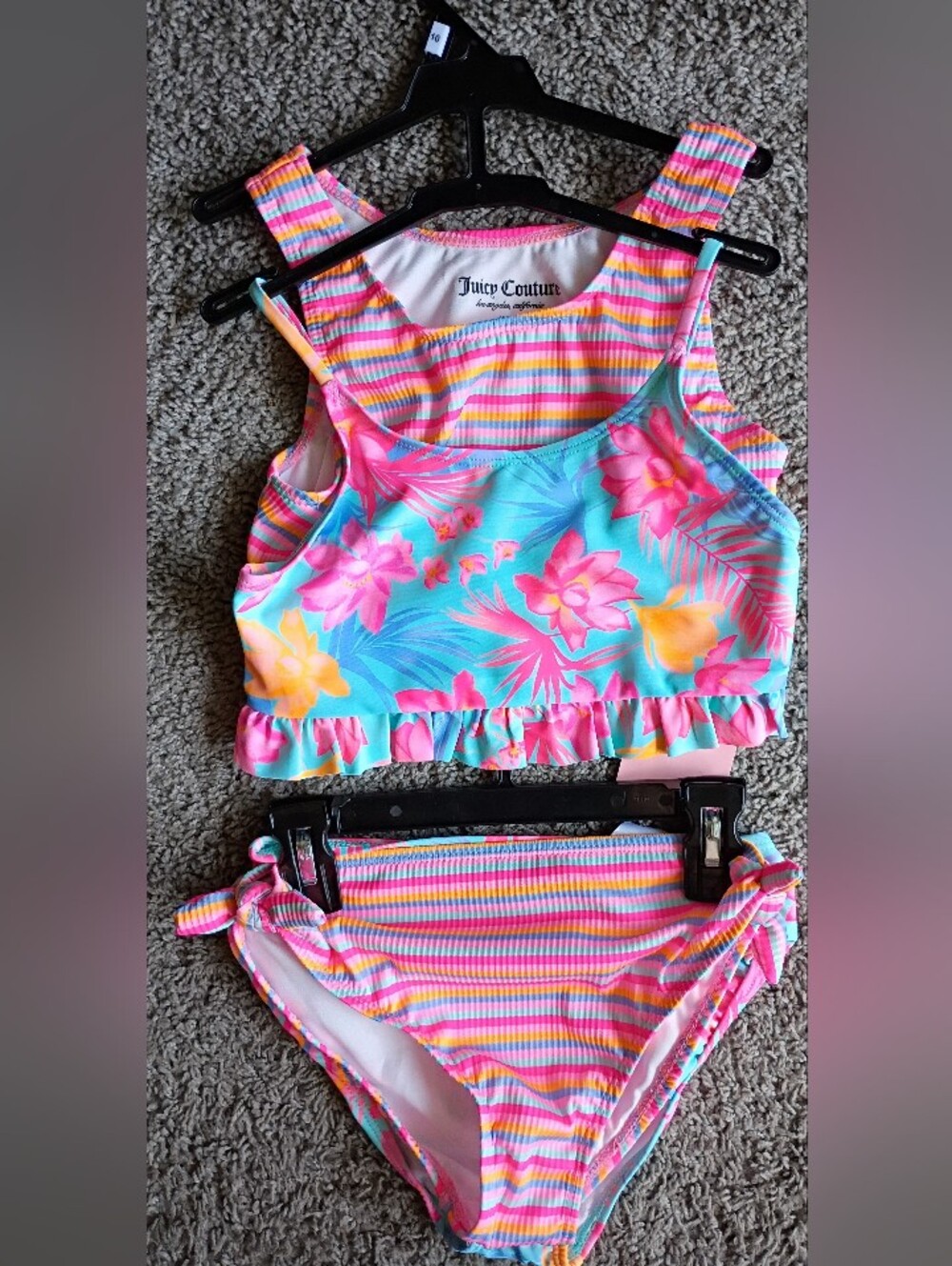 *NWT* Set Of Two Juicy Couture Girls' Swimsuits